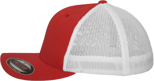 Mesh Trucker 2-Tone Cap Red/White L/XL