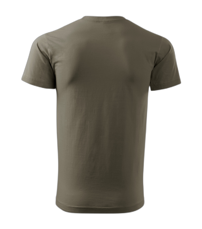Basic T-Shirt Männer army 4XL