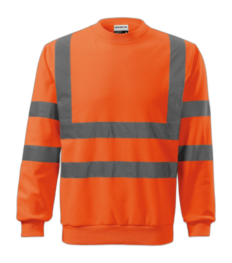 HV Essential Sweatshirt unisex fluoreszierendes orange 2XL