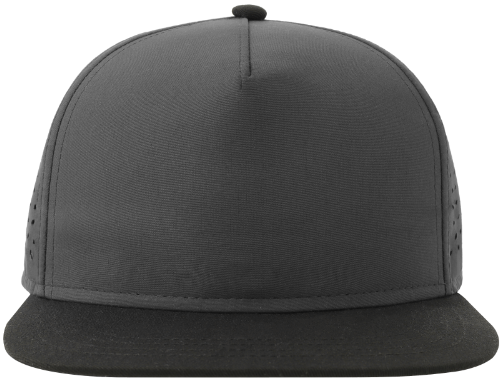 Bank Five Cap Recycled Dark Grey Black