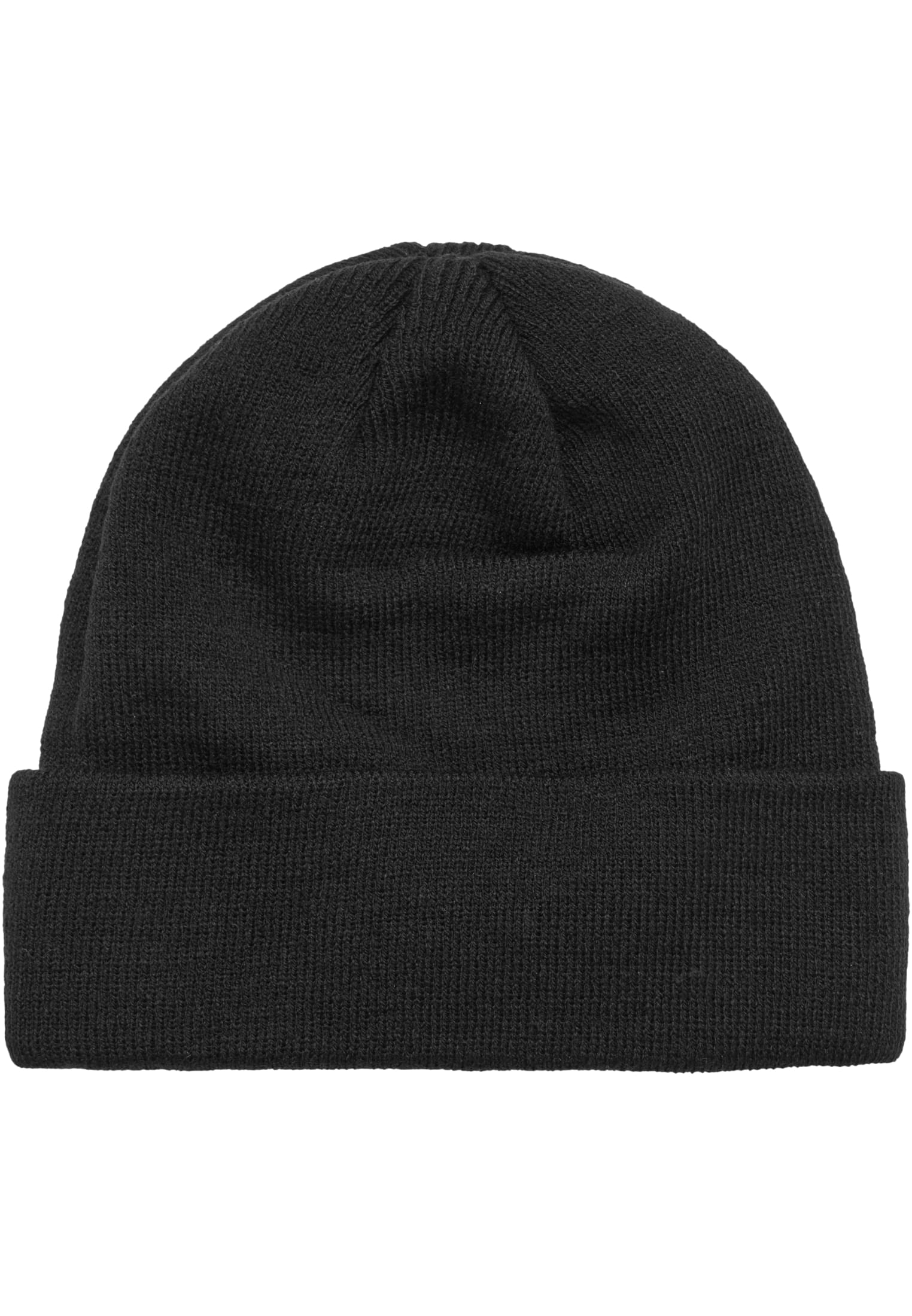 Peace Sign Heavy Knit Beanie black one size