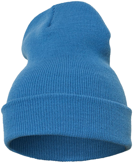 Long Beanie Heavyweight Carolina Blue