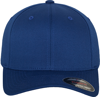 Fitted Baseball Flexfit Cap Königs Blau XS/S