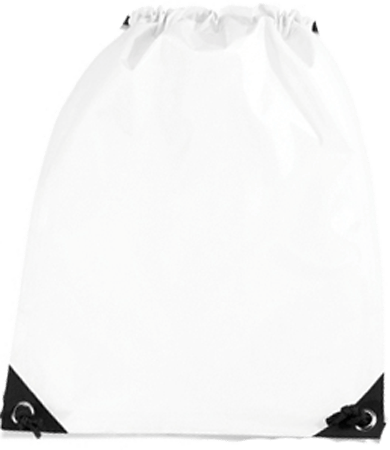 Premium Gymsac Turnbeutel White