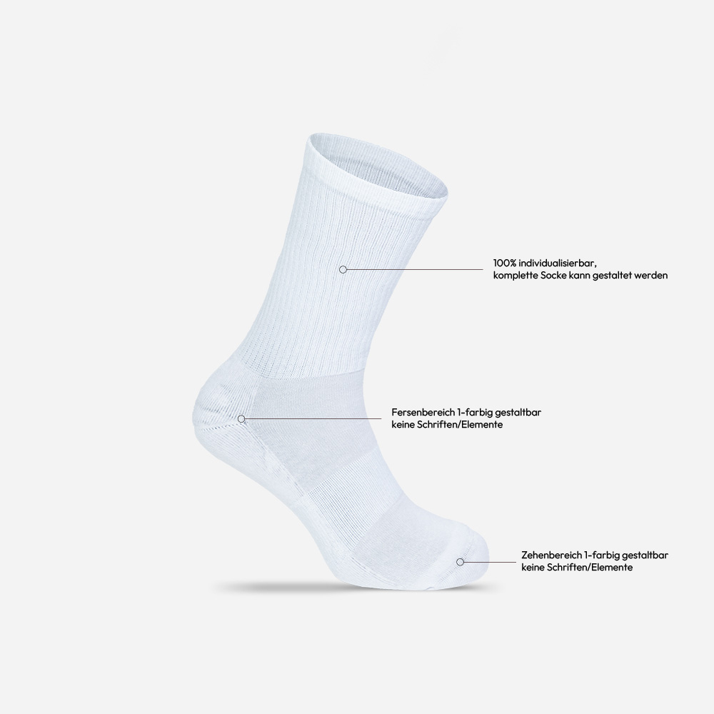 Individuelle gestrickte Businesssocken
