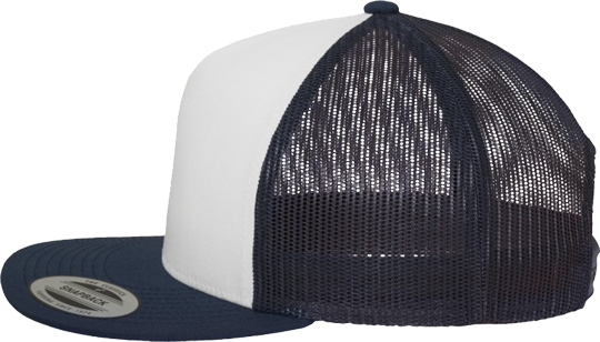 Classic Trucker Caps Men White / Navy
