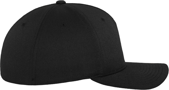 Flexfit 5 Panel Base Cap Black L/XL