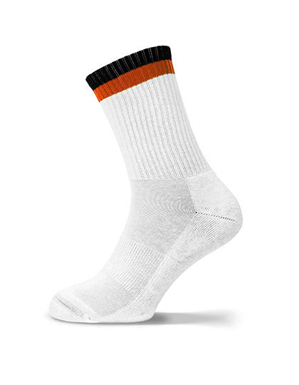 White/Black/Orange