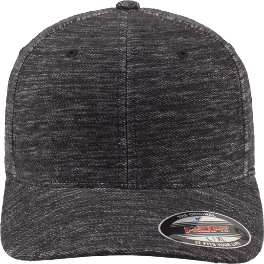 Twill Knit Flexfit Cap Grey L/XL