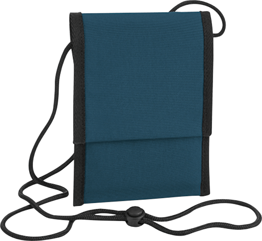 Recycled Geldbörse Cross Body Pouch Petrol