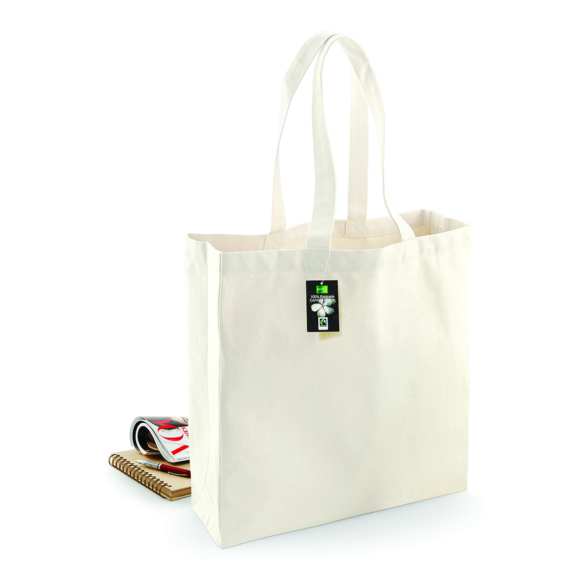 Fairtrade Cotton Shopping Bag Natural
