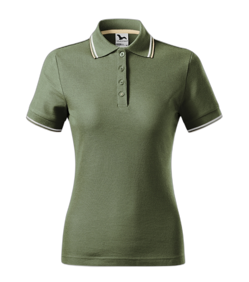 Focus Polohemd Frauen khaki M