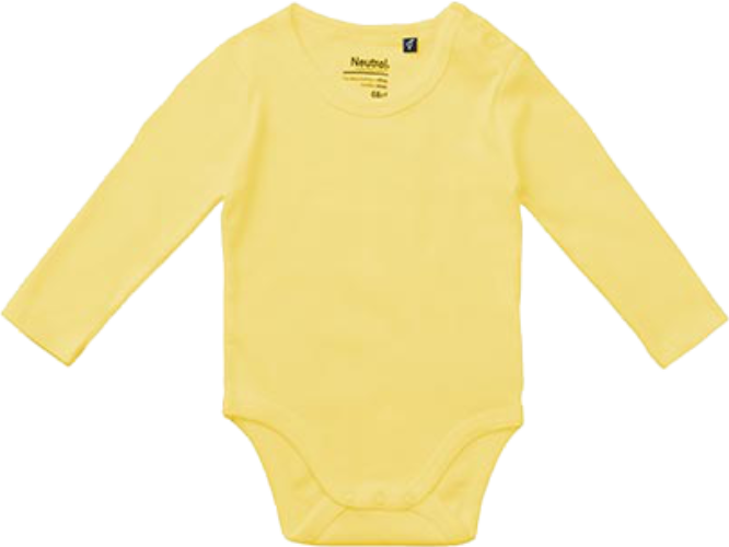 Babies Long Sleeve Bodystocking Dusty Yellow 92
