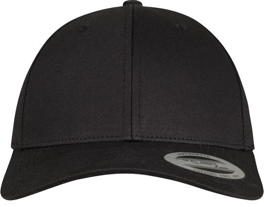 Curved Bandana Tie Flexfit Black