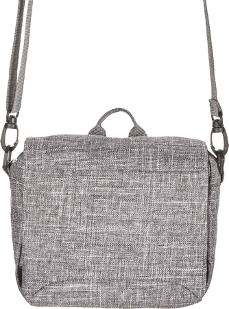 Small Messenger Bag Philadelphia Grey Melange