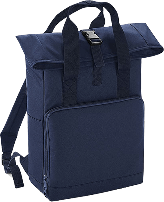 Roll Top Rucksack Navy Dusk