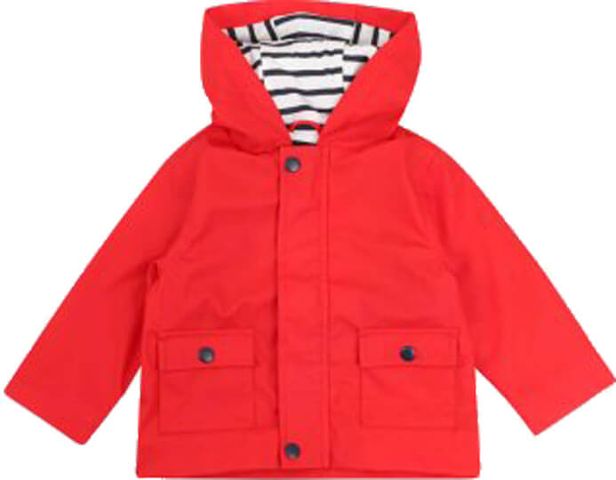 Baby Regen Jacke Red 3-4 Jahre