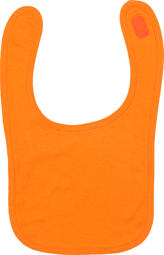 Plain And Contrast Bib