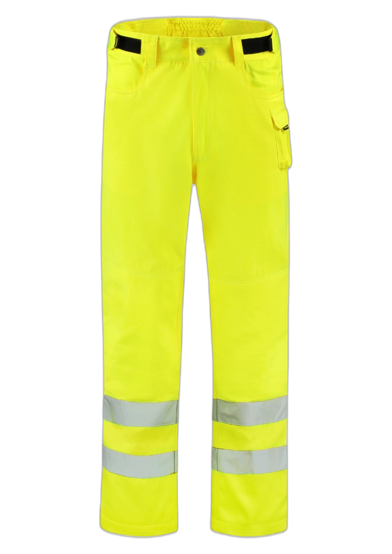 RWS Work Pants Warnschutz Arbeitshose Unisex fluoreszierendes gelb 44