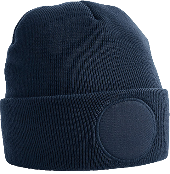 Circular Patch Beanie