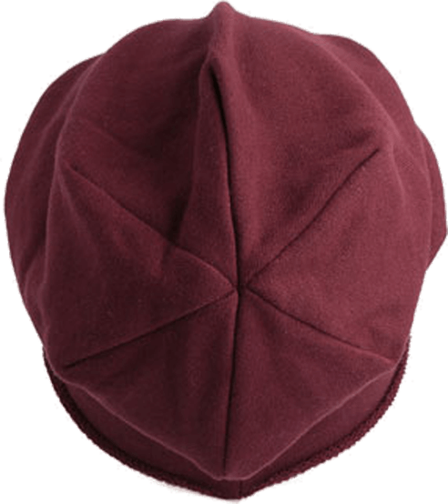 Unisex Long Beanie Burgundy