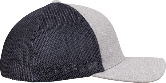 Melange Mesh Cap heather grey / navy