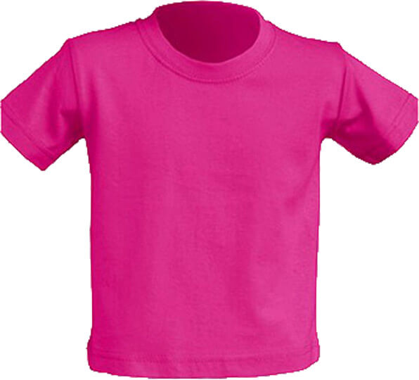 Baby & Kleinkinder T-Shirt Fuchsia 2 Jahre