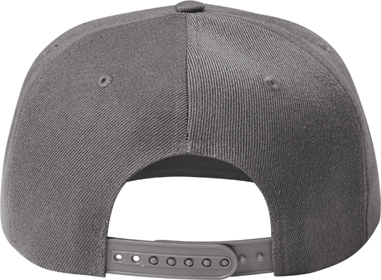 5 Panel Unisex Rap Cap Altsilber