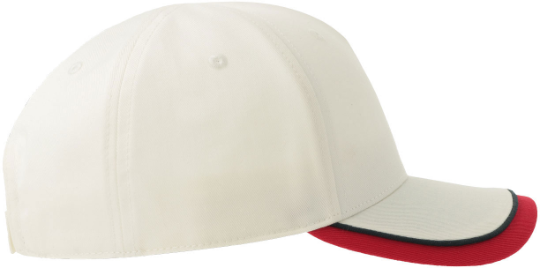 Kids Star S Baseball Cap White / Red