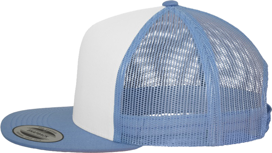 Classic Trucker Caps Men White / Carolina Blue