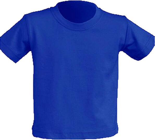 Baby & Kleinkinder T-Shirt Royal Blue 2 Jahre