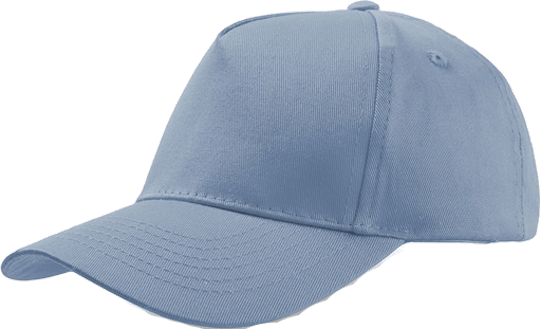5 Panel Kinder Base Cap Light Blue