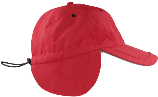 Winter Cap Recycled | Ohrenklappen Unisex Red