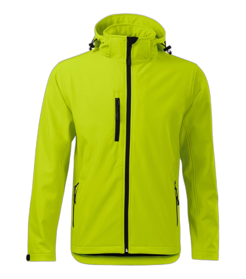 Performance Softshelljacke zitronengrün S