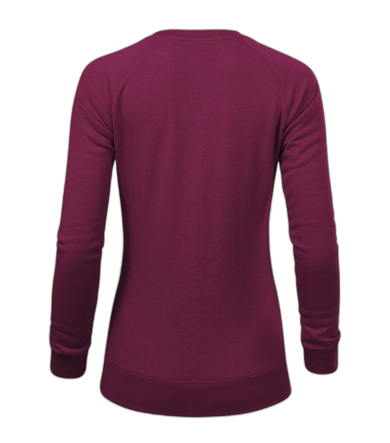 Classic Sweatshirt Frauen pflaumenrot meliert XL