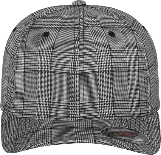 Glen Check Cap White / Black L/XL