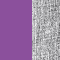 Grey Melange / Neon Lila