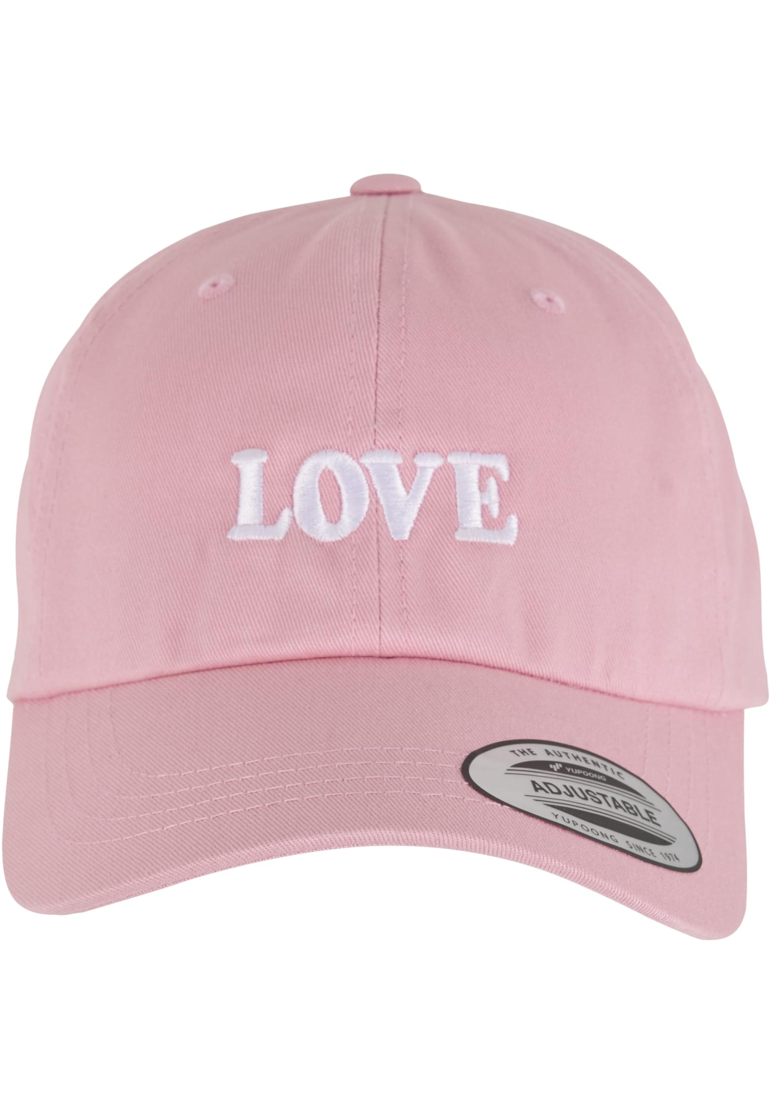 Love Big Letters Dad Cap pink one size