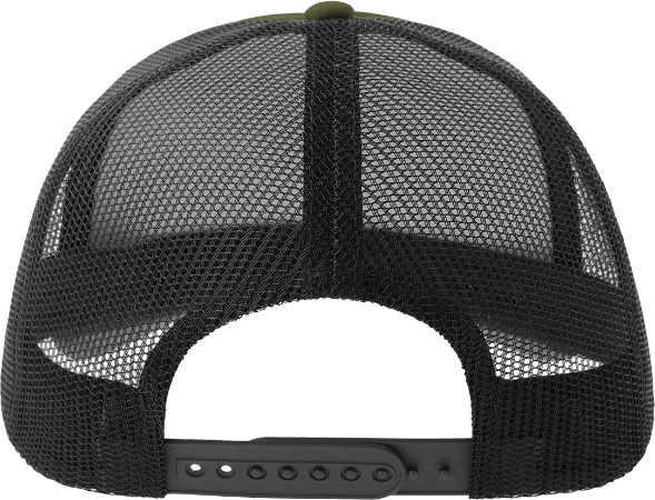 5 Panel Trucker Rapper-S Cap Olive Black