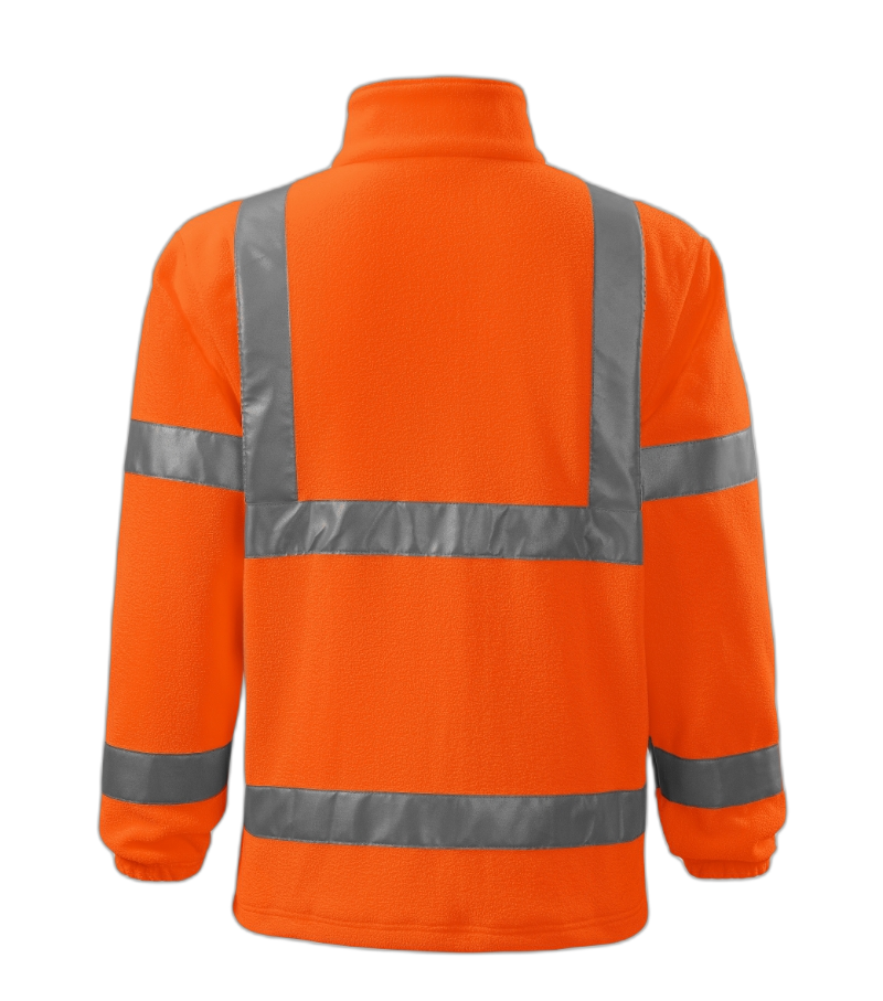 HV Fleece Jacket Fleece unisex fluoreszierendes orange L