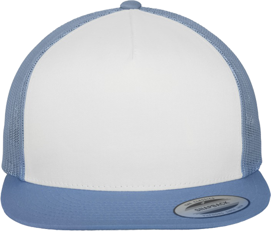 Classic Trucker Caps Men White / Carolina Blue