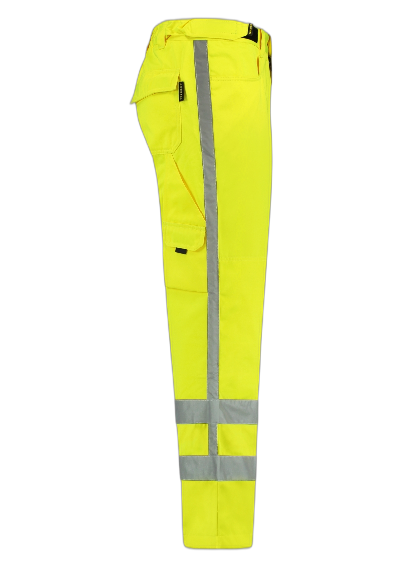 RWS Work Pants Warnschutz Arbeitshose Unisex fluoreszierendes gelb 44