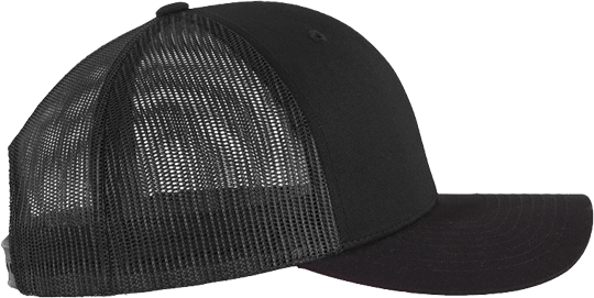 Trucker Retro Cap Black