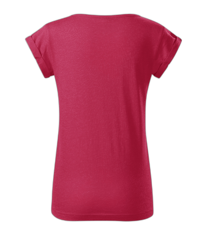 Fusion T-Shirt Frauen rot melliert XL