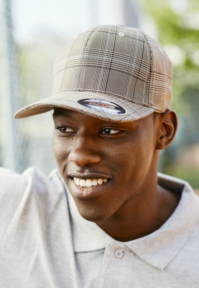 Glen Check Cap