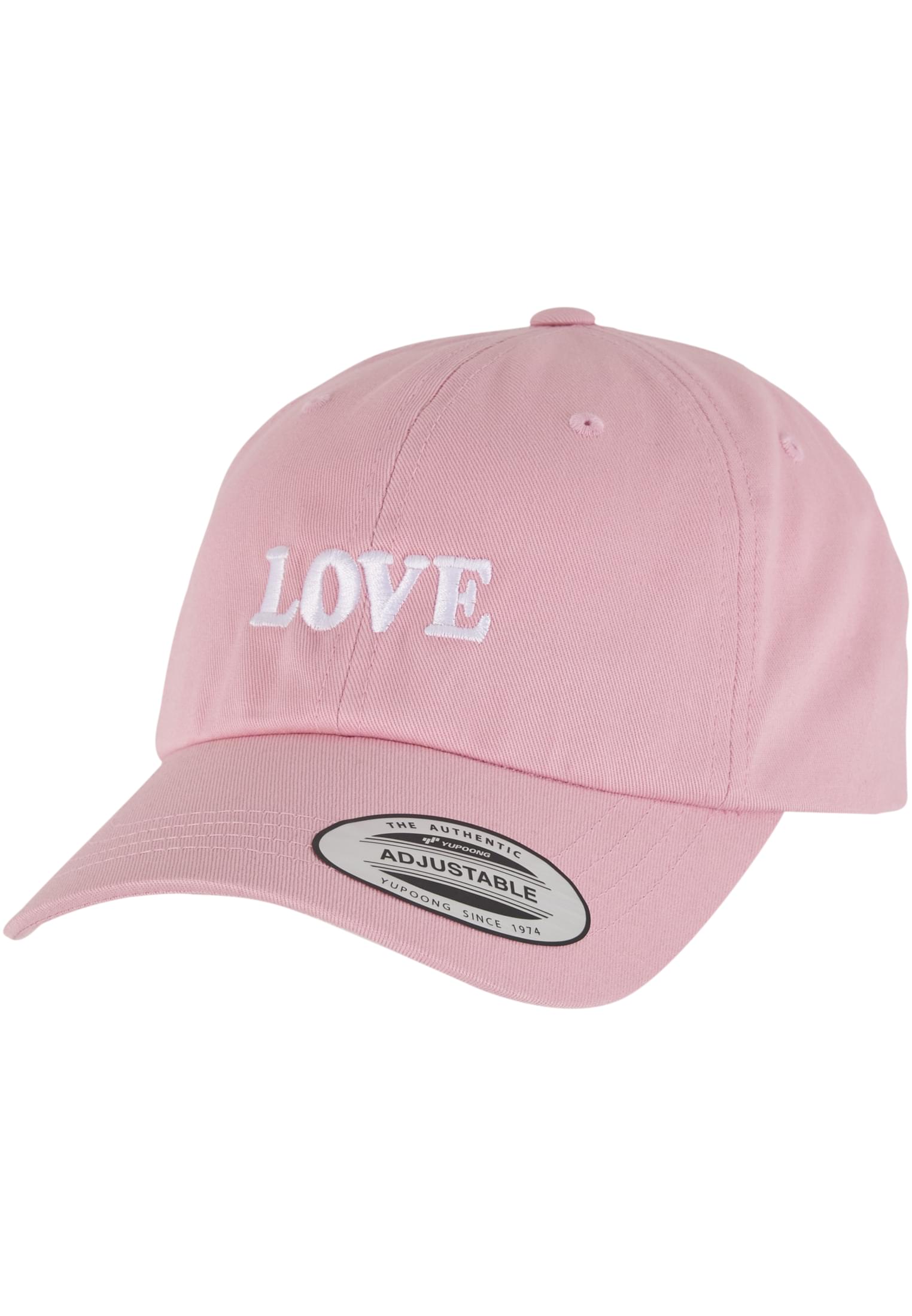 Love Big Letters Dad Cap pink one size
