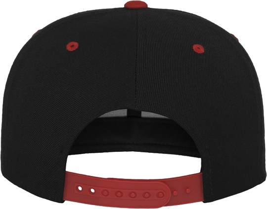 Unisex Classic Snapback 2-Tone Black / Red