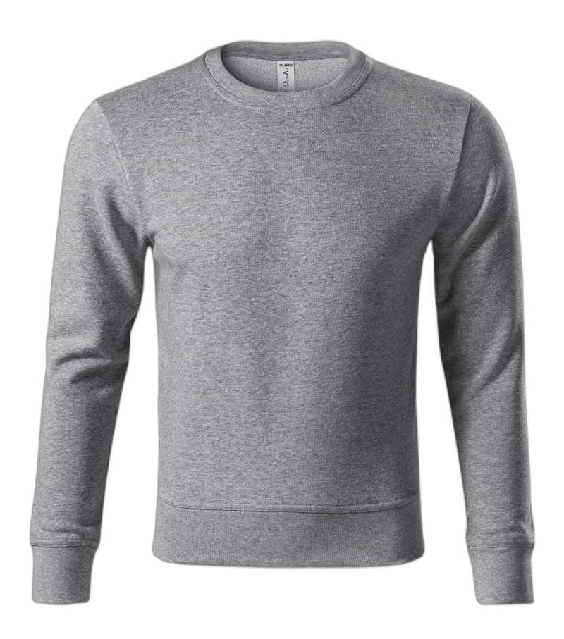 Zero Sweatshirt Unisex dunkelgrau melliert M