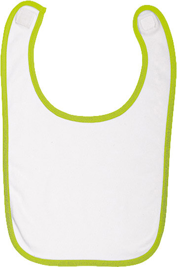 Logo Baby Lätzchen White / Apple Green