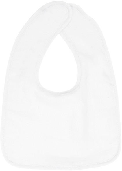 Baby Lätzchen aus Baumwolle bedrucken lassen White
